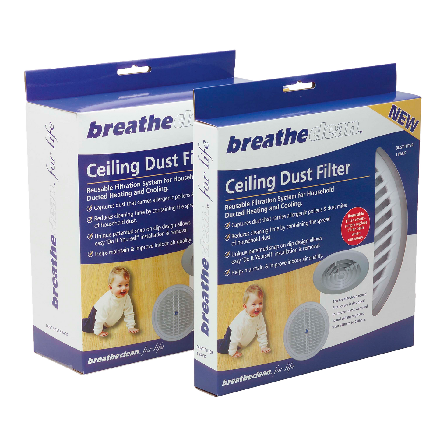 Breatheclean Ceiling Filter - 3 Pack
