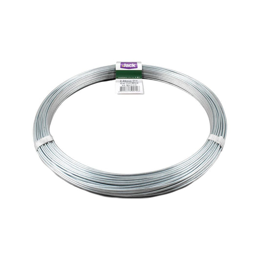 Jack Galvanised Tie Wire 2mm x 40m 1kg Soft Easy To Use