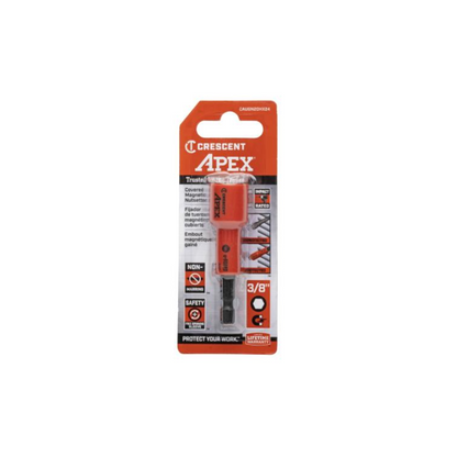 Crescent Apex U Guard Covered Magnetic Nutsetter - 3/8"