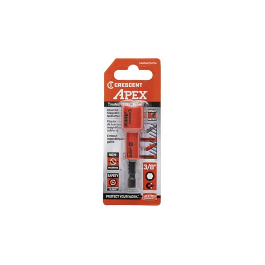 Crescent Apex U Guard Covered Magnetic Nutsetter 3/8"