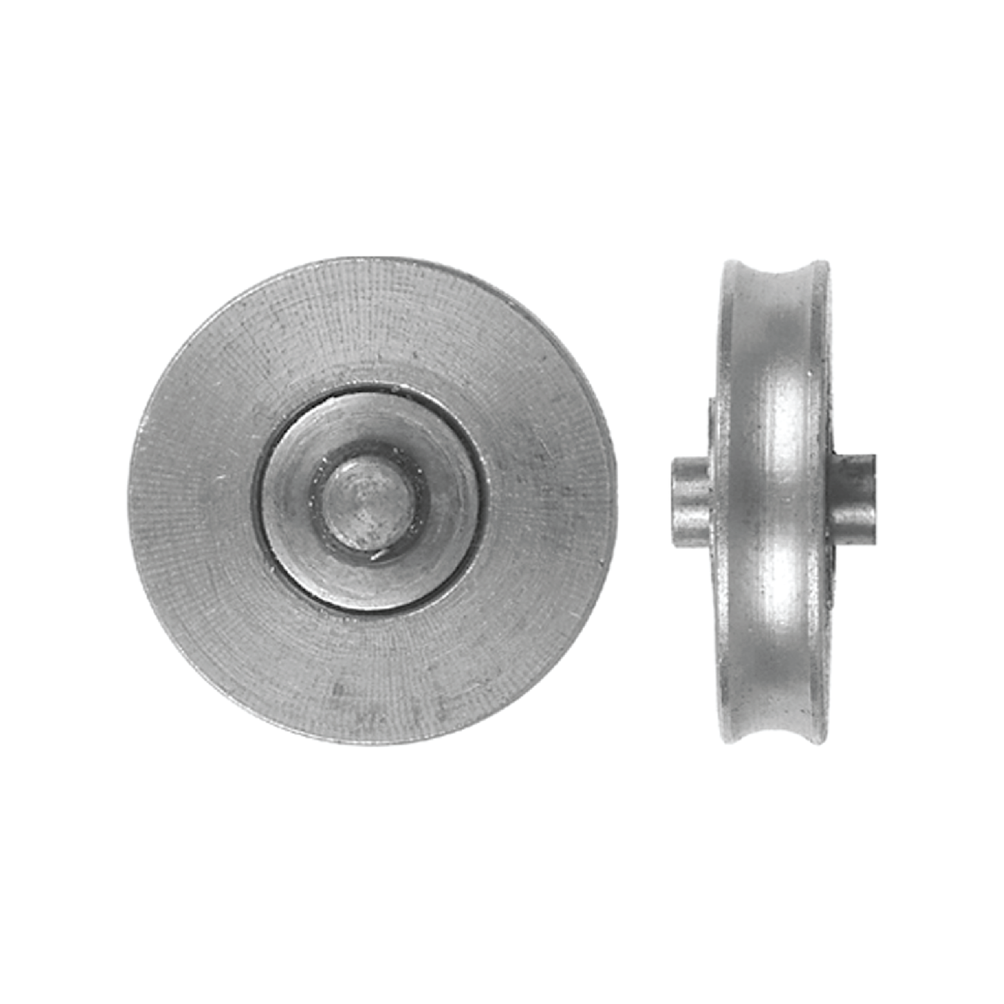 Rolltrak Concave Roller - 25mm - Stainless Steel - 25kg