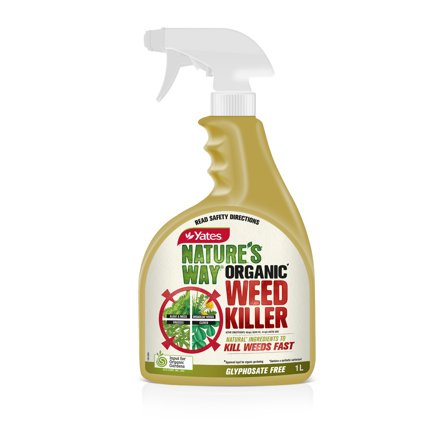 Yates Nature's Way Organic Weed Killer Spray - 1L
