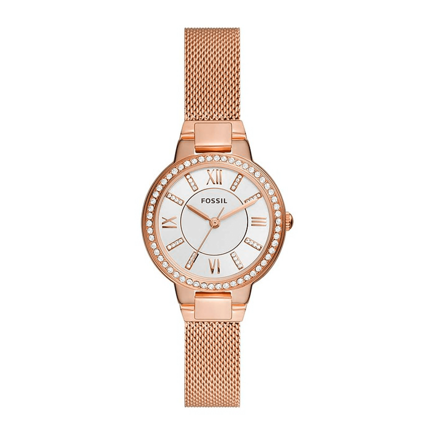 Fossil Virginia Rose Gold Tone Analogue Women's Watch ES3284