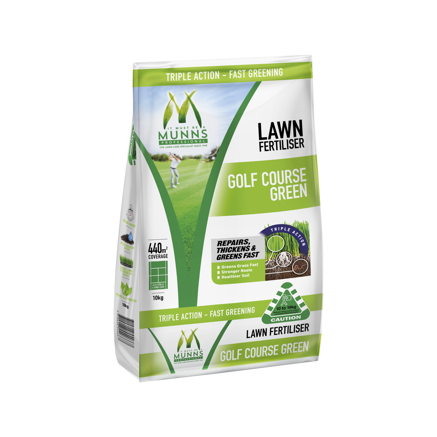Munns Professional Golf Course Green Fertiliser - 10kg