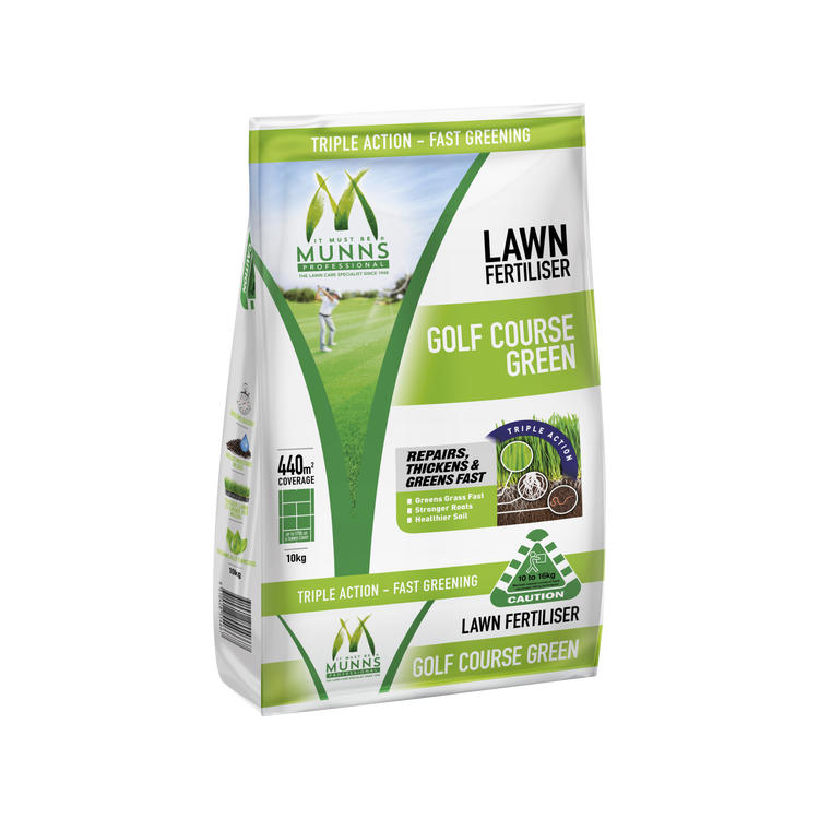 Munns Professional Golf Course Green Lawn Fertiliser 10kg