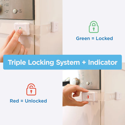 Perma Child Safety Ultimate Multi Latch - 4 Pack