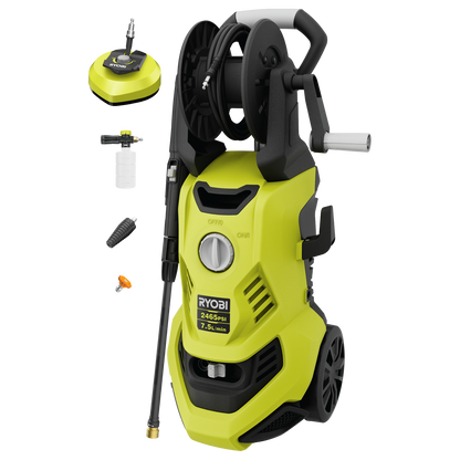 Ryobi High Pressure Washer - 2465 PSI - 7L/min