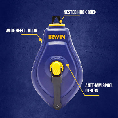 Irwin Strait Line Speedline Chalk Reel - 30m