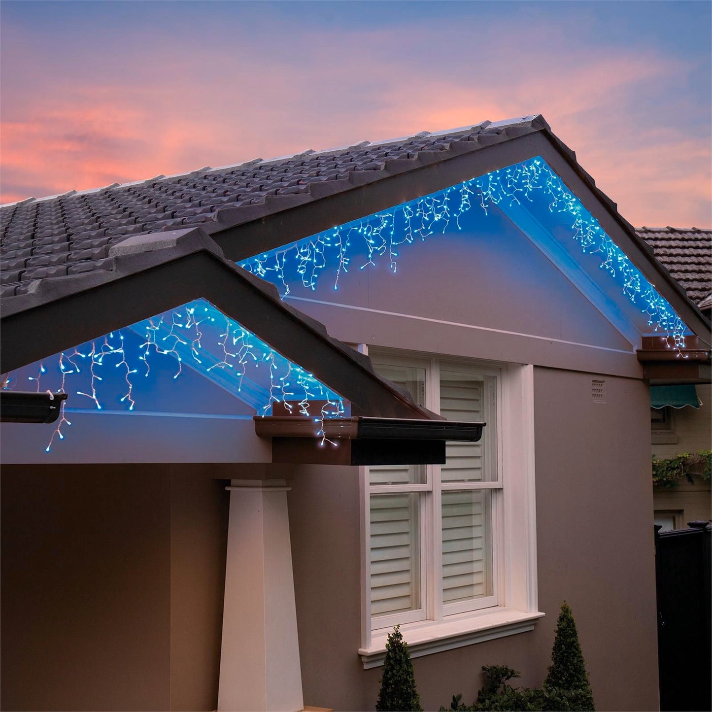 Lytworx Solar Icicle Lights - 1200 Pack - Blue