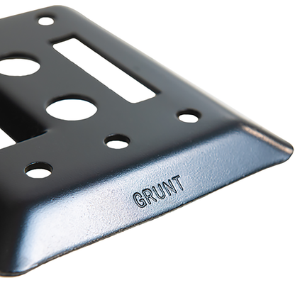 Grunt E Track Versatile Fixing Plate - 550kg - Black