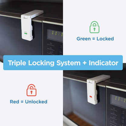Perma Child Safety Ultimate Corner and Appliance Lock - 4 Pack