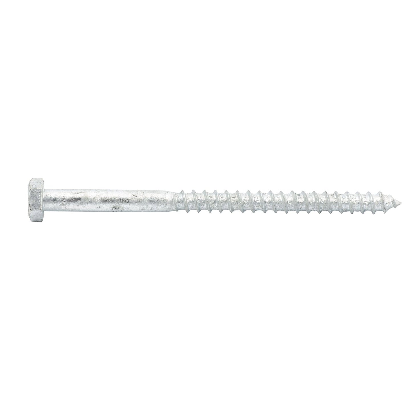 Zenith Hot Dip Galvanised Hex Head Coach Screws - M10 x 150mm - 25 Pack
