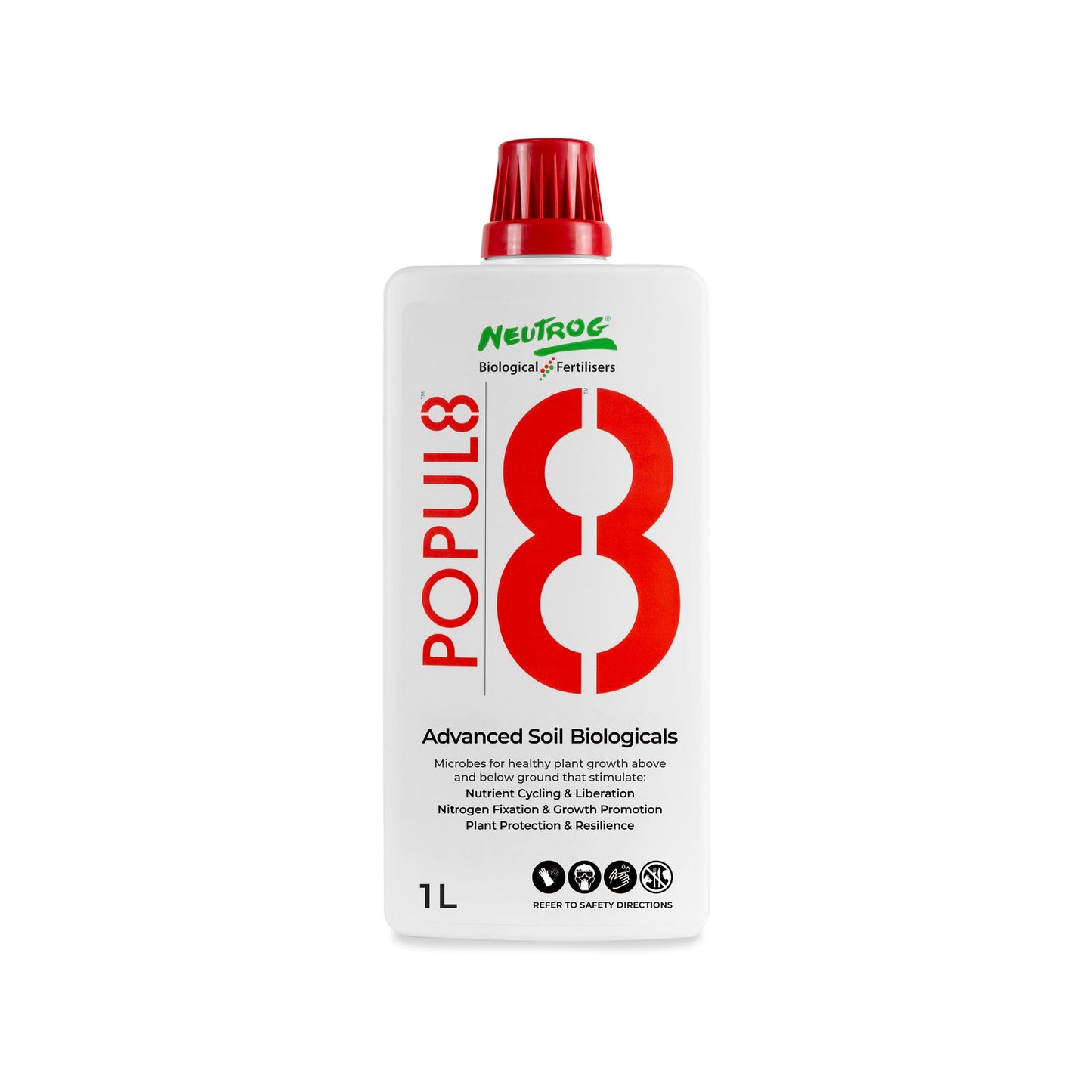 Neutrog POPUL8 Advanced Soil Biologicals Liquid Concentrate - 1L