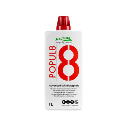 Neutrog POPUL8 Advanced Soil Biologicals Liquid Concentrate - 1L