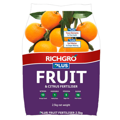 Richgro Plus Fruit and Citrus Fertiliser 2.5kg