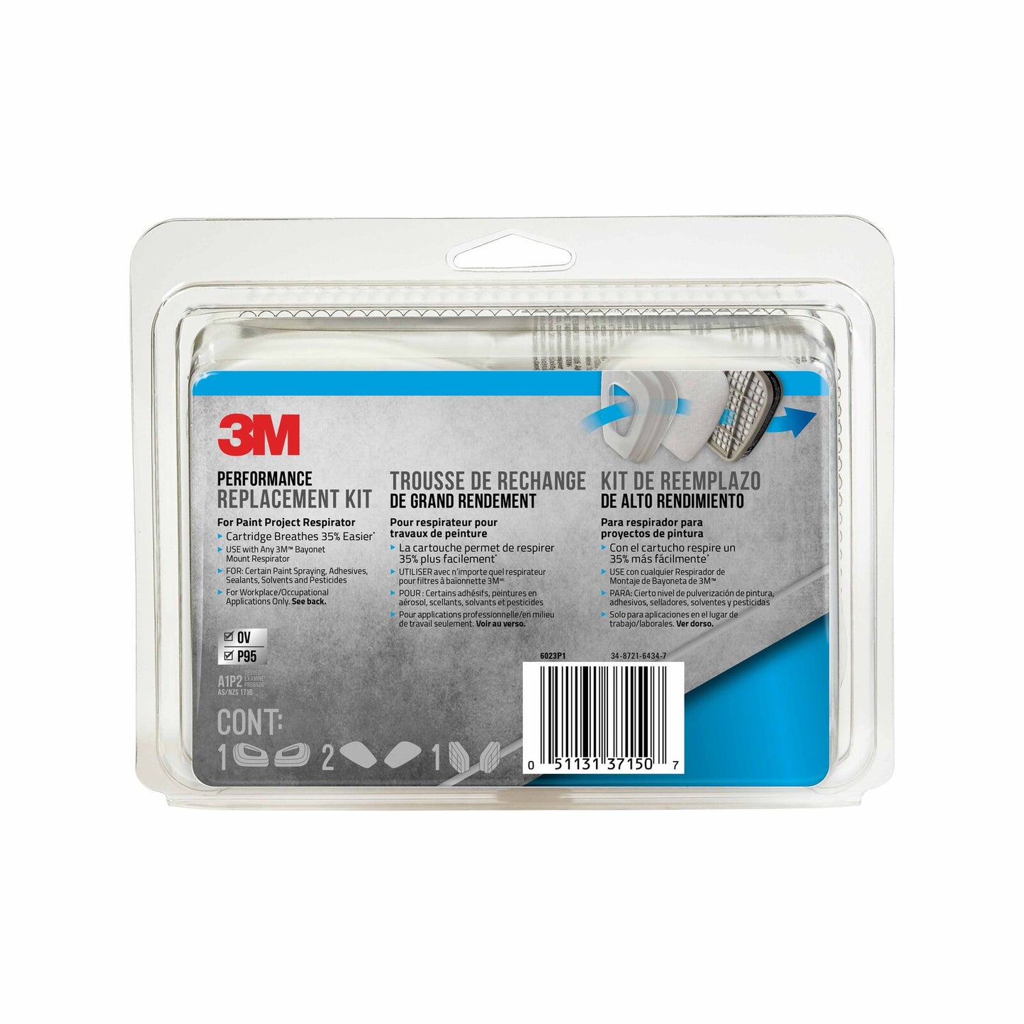 3M Replacement Respirator Kit