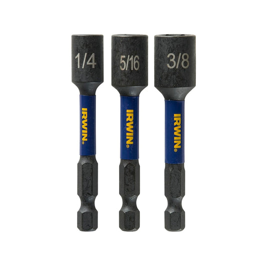 Irwin Impact Pro Performance Nutsetter Set 65mm 3 Pack