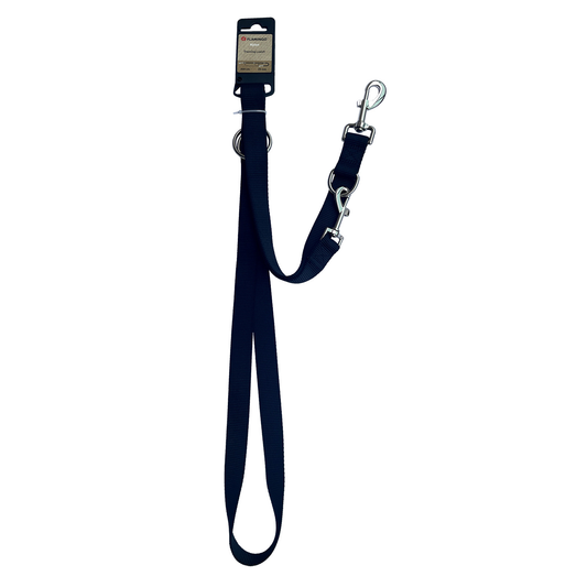 Flamingo Ziggi Dog Training Leash - 200cm - Black