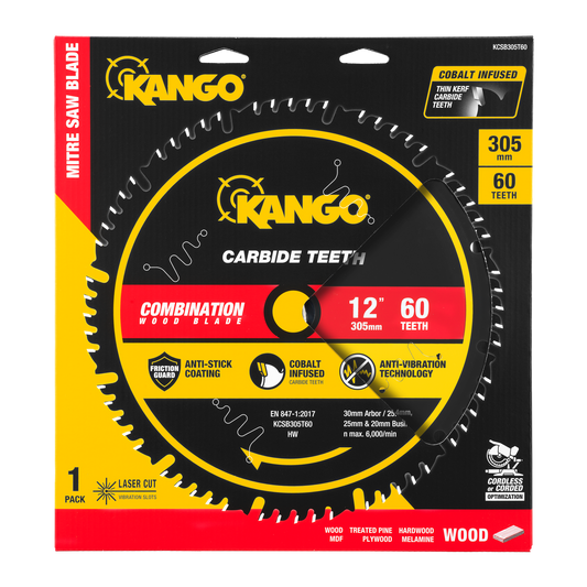 Kango Wood Mitre Saw Blade - 305mm - 60T