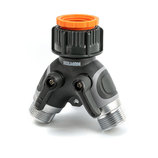Holman Metal 2 Way Outlet - 3/4 inch BSP