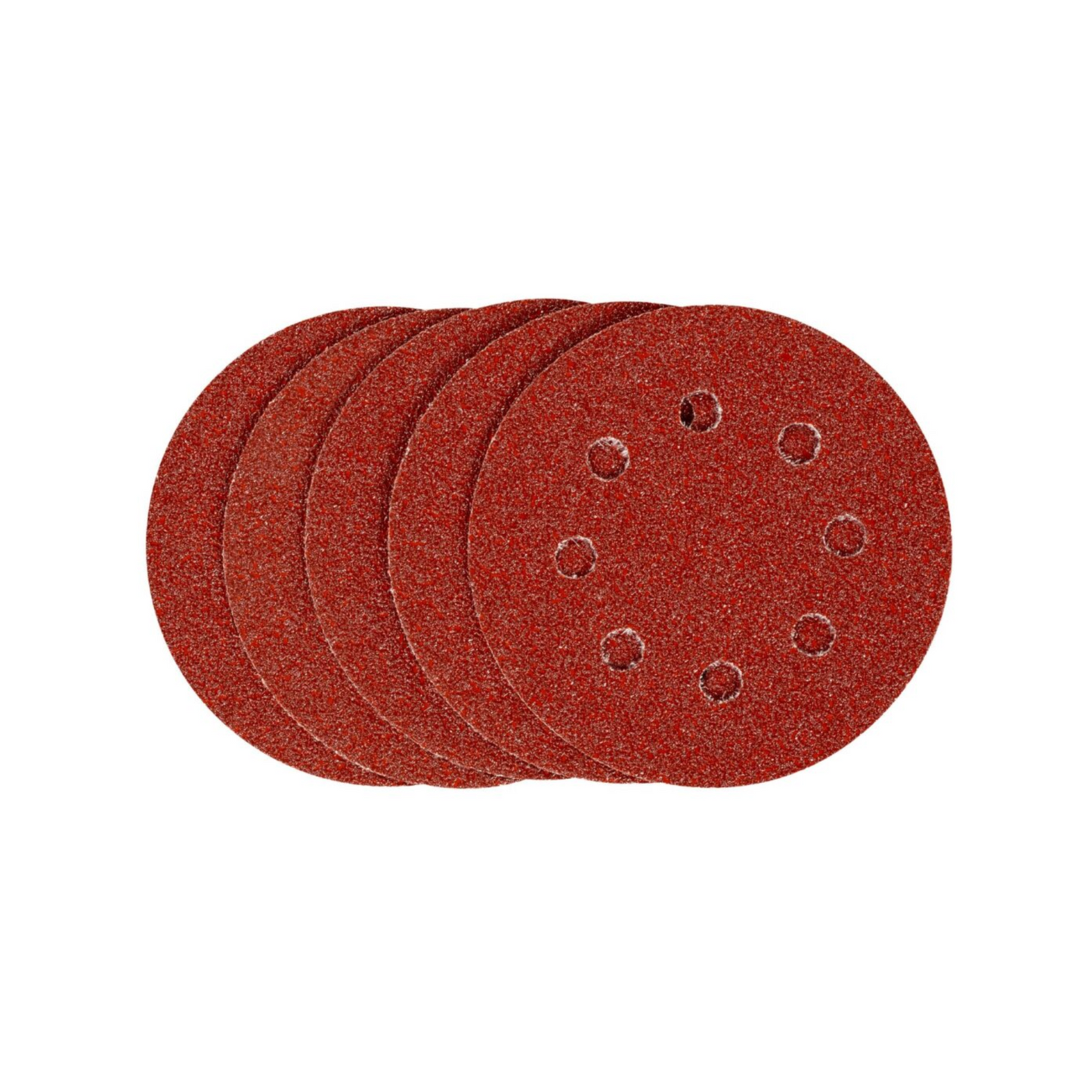 Irwin Quick Fit Random Orbital Sanding Discs - 115mm - 120 Grit - 5 Pack
