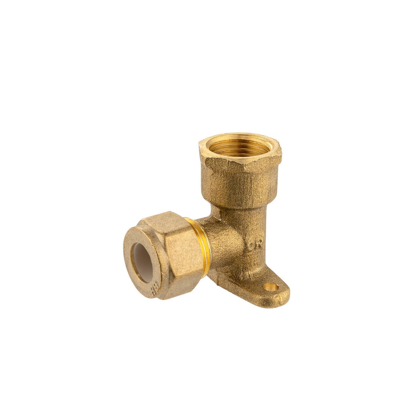 Brasshards Brass Female Lugged Compression Elbow - 15c x 15fi - 55mm