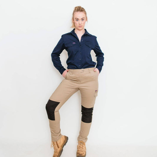 Green Hip Skinny Flex Pants - Khaki - Size 18
