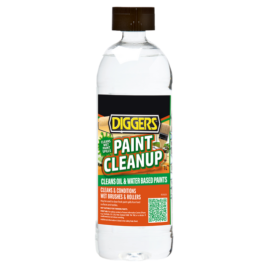 DIGGERS™ Paint Cleanup - 1L - Water Based - Low Odour