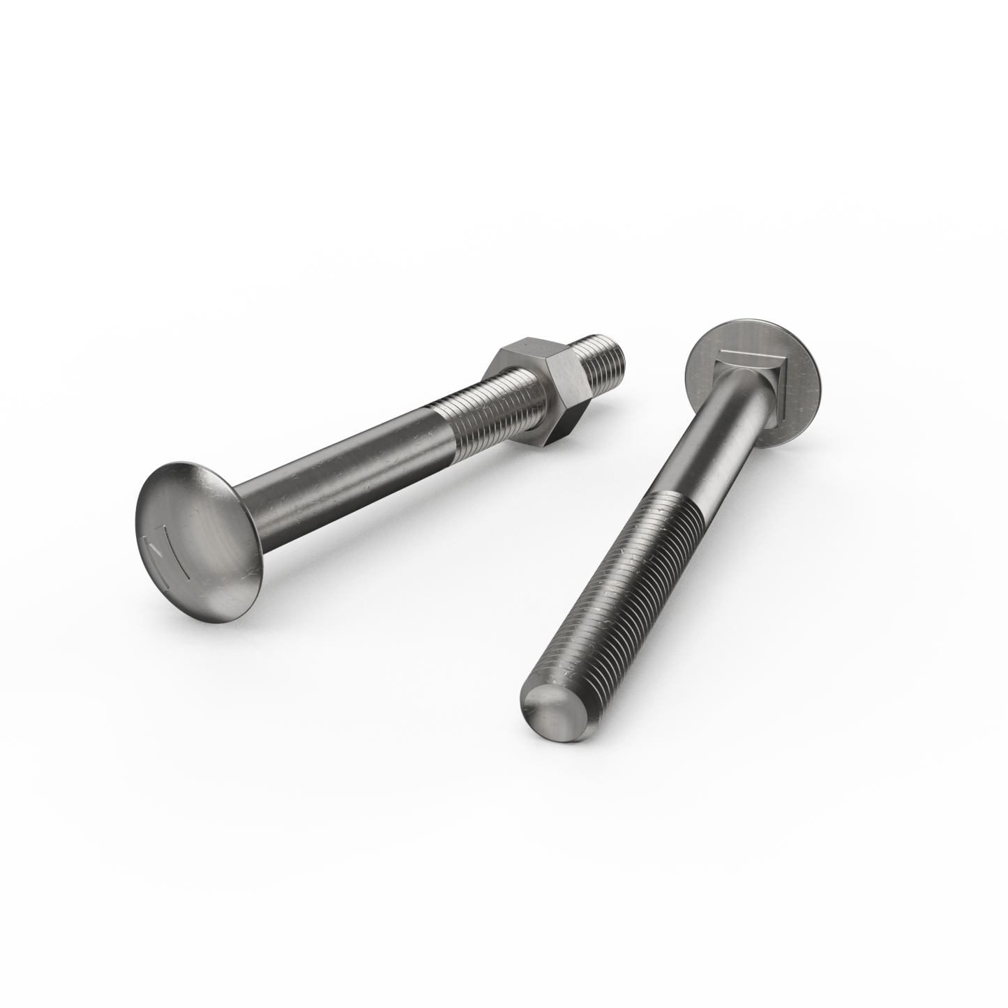 Zenith M12 x 120mm - Stainless Steel 304 Cup Head Bolts & Nuts - 12 Pack