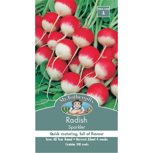 Mr Fothergill Sparkler Radish Seeds