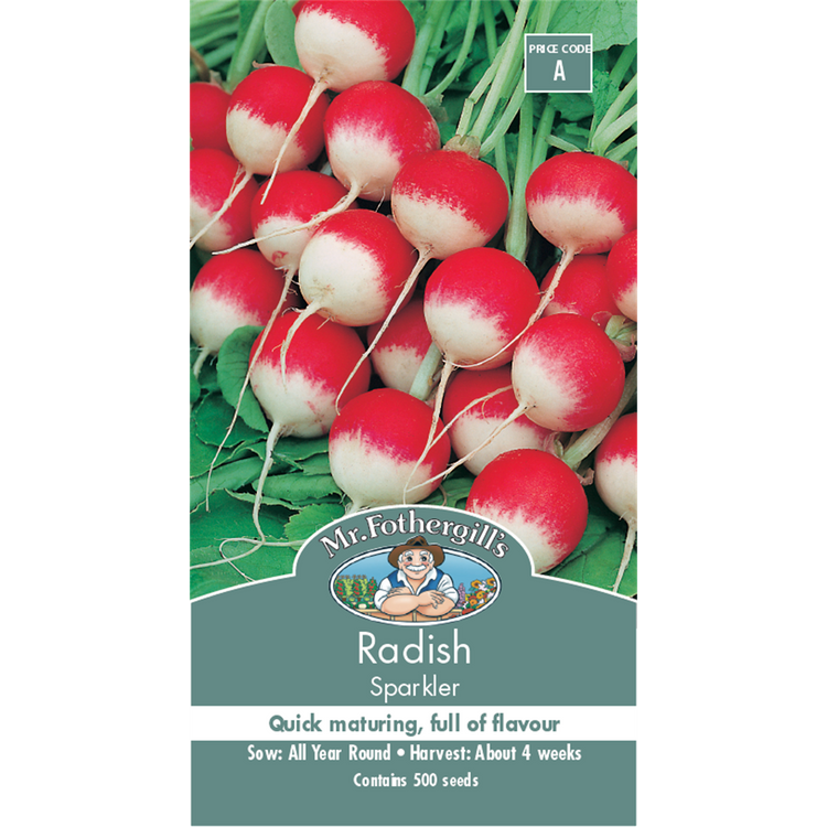 Mr Fothergill Sparkler Radish Seeds