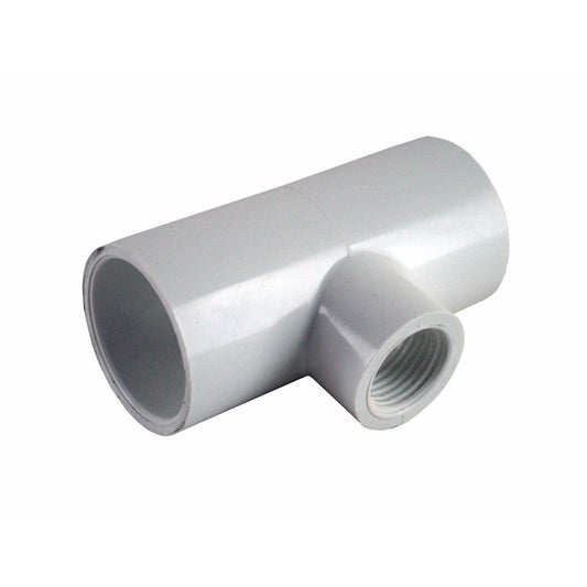 Holman PVC Faucet Tee - 20mm x 1/2 Inch