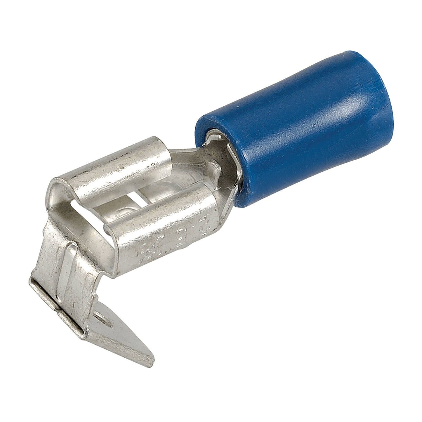 Narva Blue Double Crimped Vinyl Insulated Connector - 6.3 x 0.8mm - 10 Pack