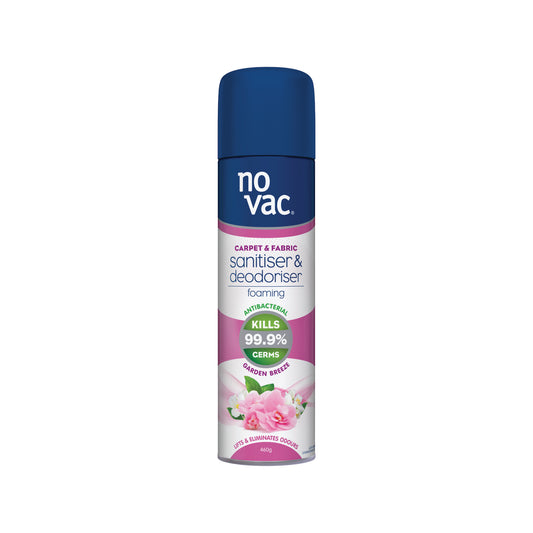 No Vac Foaming Sanitiser & Deodoriser - Garden Breeze - 460g