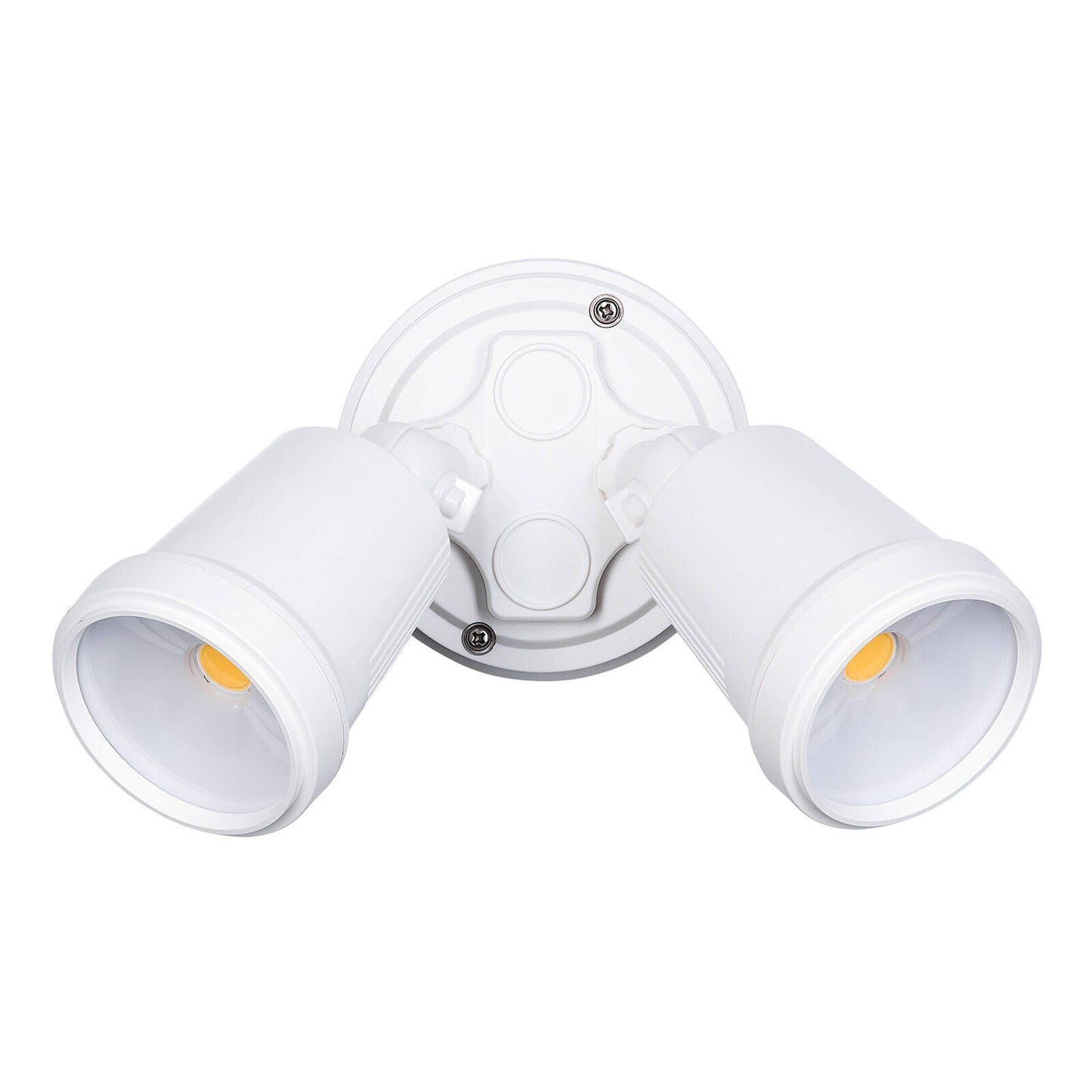 Brilliant White Raptor III Twin Flood Light - 20W - 1800 Lumens