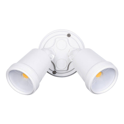 Brilliant White Raptor III Twin Flood Light - 20W - 1800 Lumens