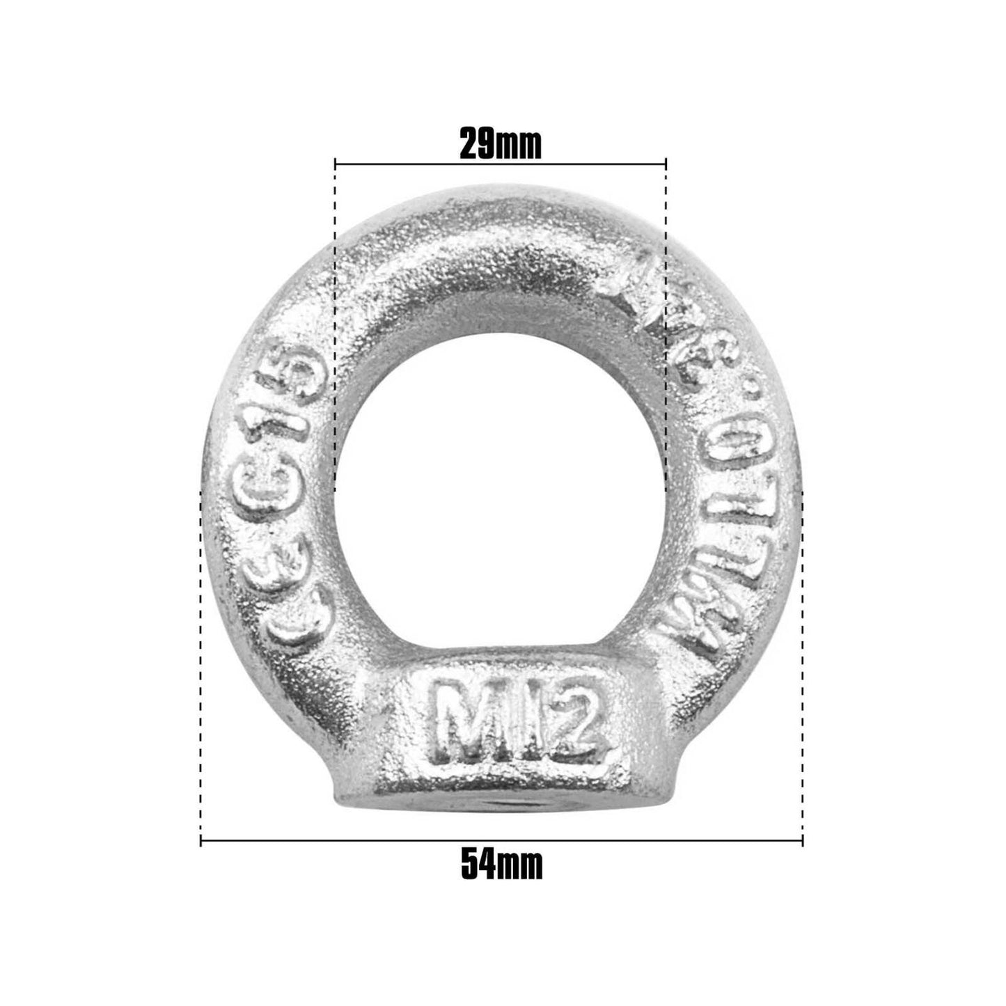 Pinnacle Eye Nut - 50 x 55 x 13mm