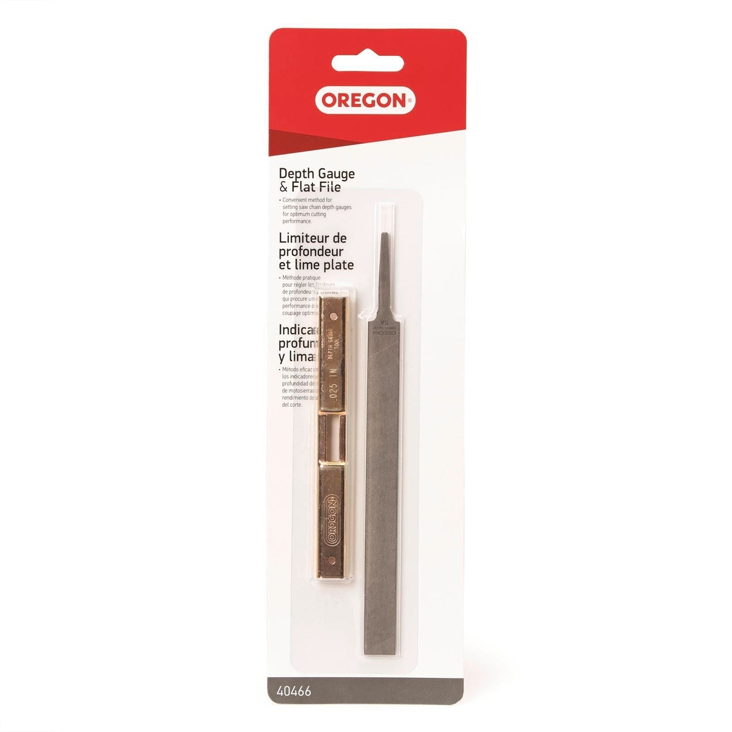 Oregon Chainsaw Accessory Depth Gauge - 0.025"