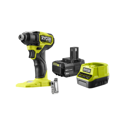Ryobi Brushless Compact Impact Driver Kit - R18CID14 - 18V ONE+ - 240Nm - 4200IPM