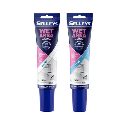 Selleys Wet Area Sealant - 90ml - White