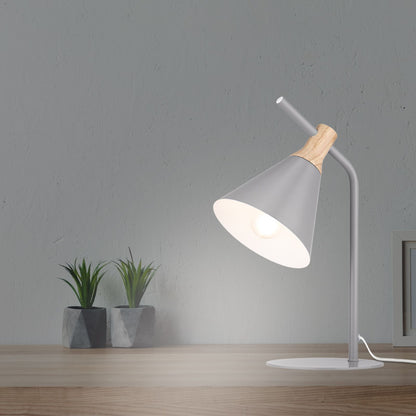 Verve Silver Birch Alston Task Lamp - 150 x 350mm