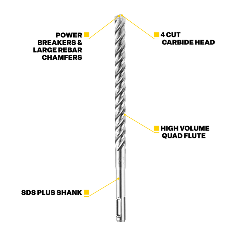 Kango SDS Plus Drill Bit 22mm x 250mm