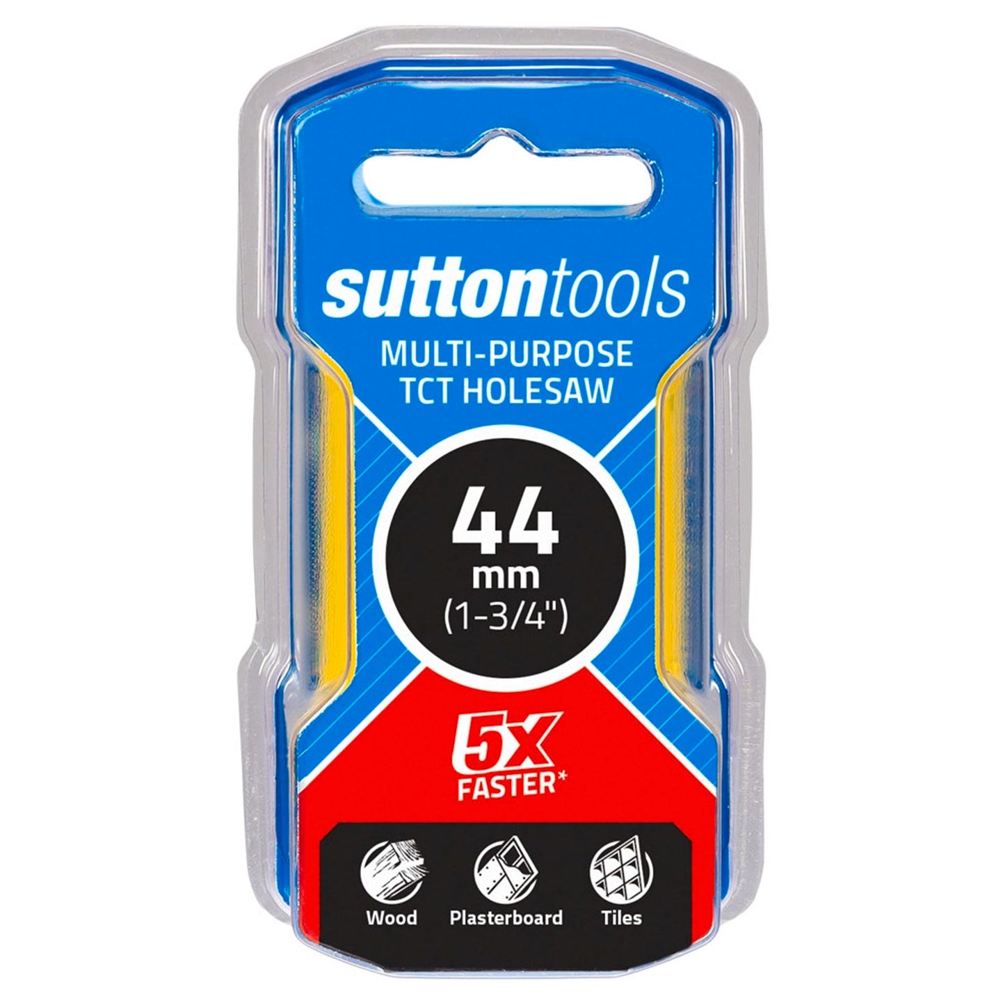Sutton Tools TCT Multi Purpose Seamless Holesaw - 44mm