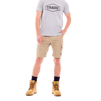 Tradie Core Khaki Cargo Shorts - 97