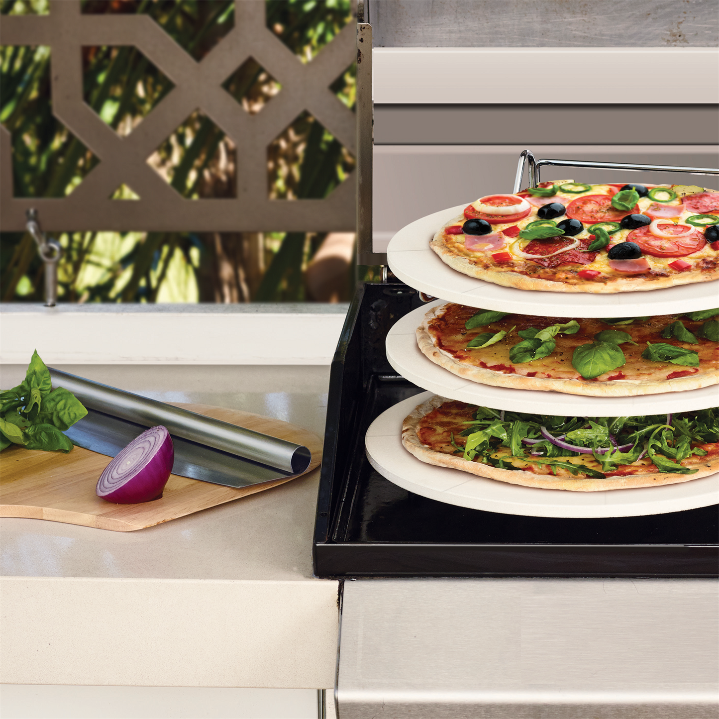 Matador Pizza Stone Stacker Set - 330mm