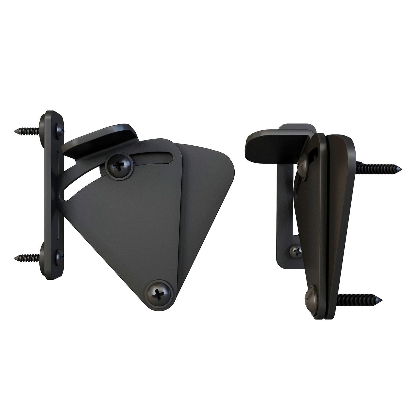 Rolltrak Barn Door Latch - 62mm - Black