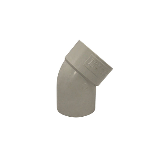 Holman 50mm PVC DWV Bend - Male & Female - 40 Deg