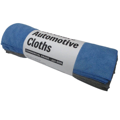 All Set Automotive Microfibre Cleaning Cloth - 40 x 40cm - 12 Pack