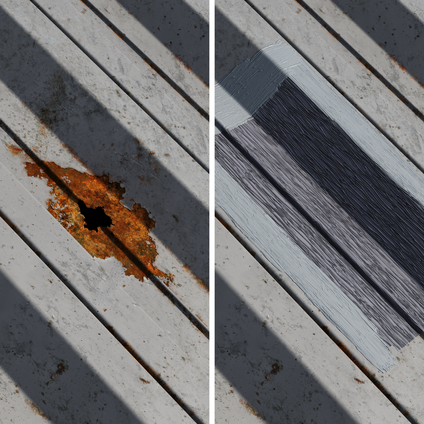 Fix It Fast Roof Repair Kit - Metal Roofs & Gutters - 300mm