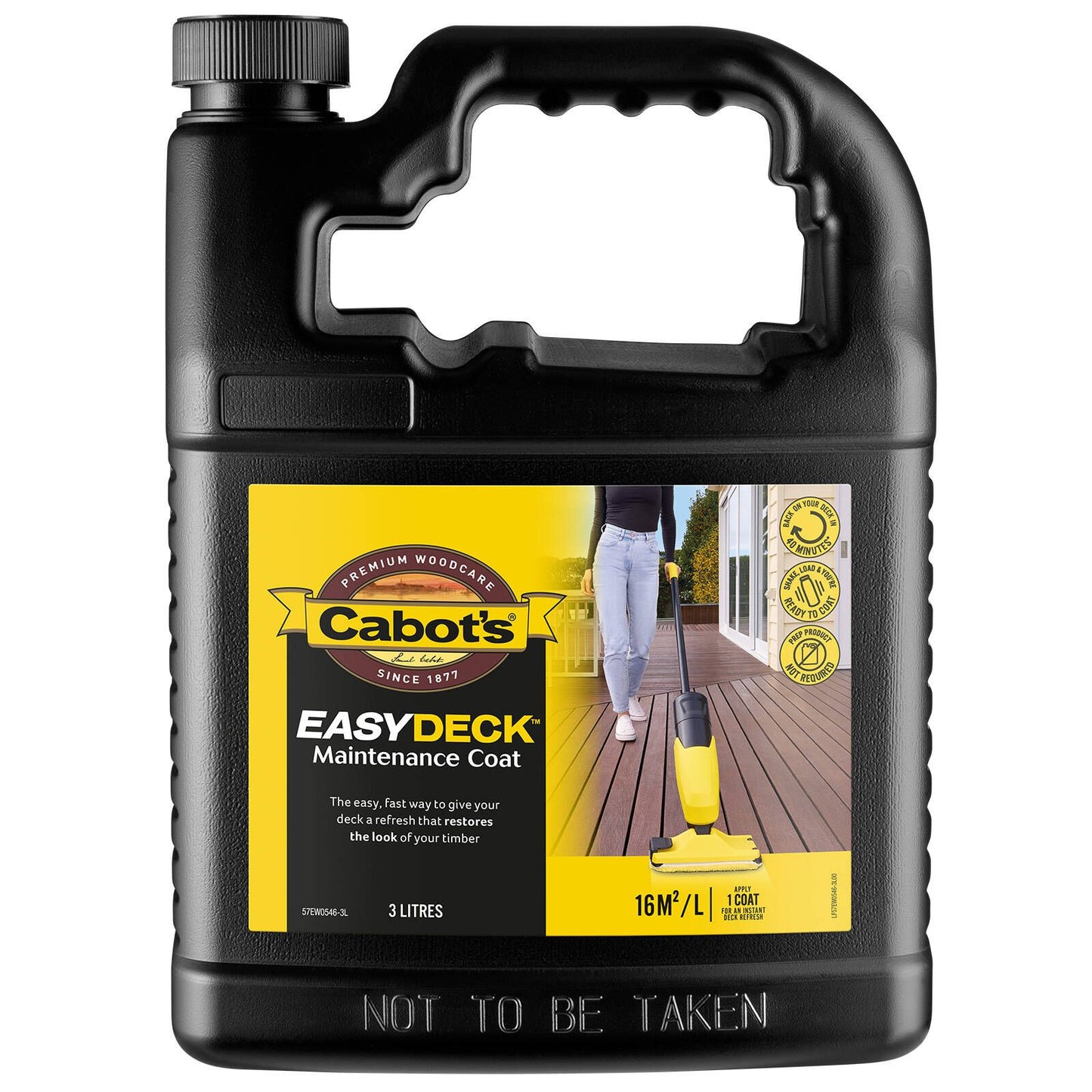 Cabot's Easydeck Maintenance Coat Refill - 3L